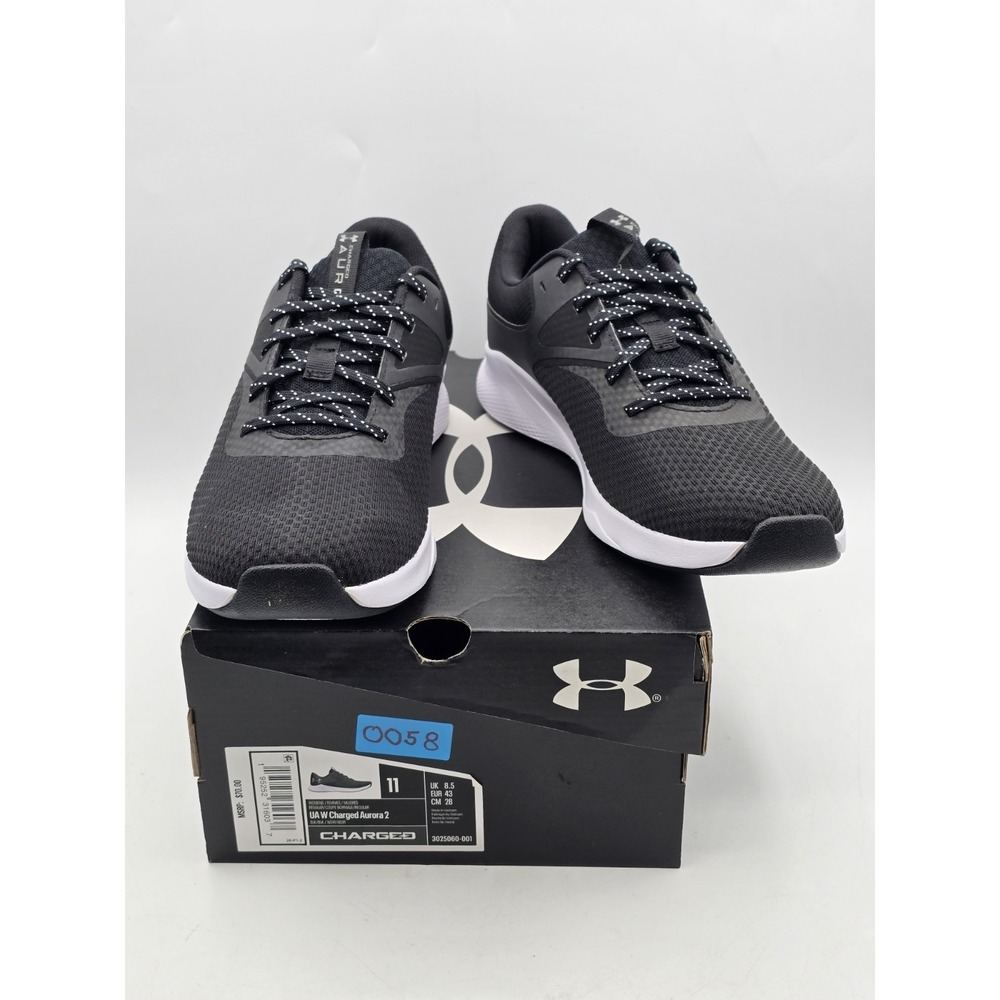 Under Armour‎ Women's Charged Aurora 2, Black - Sz 11 M
